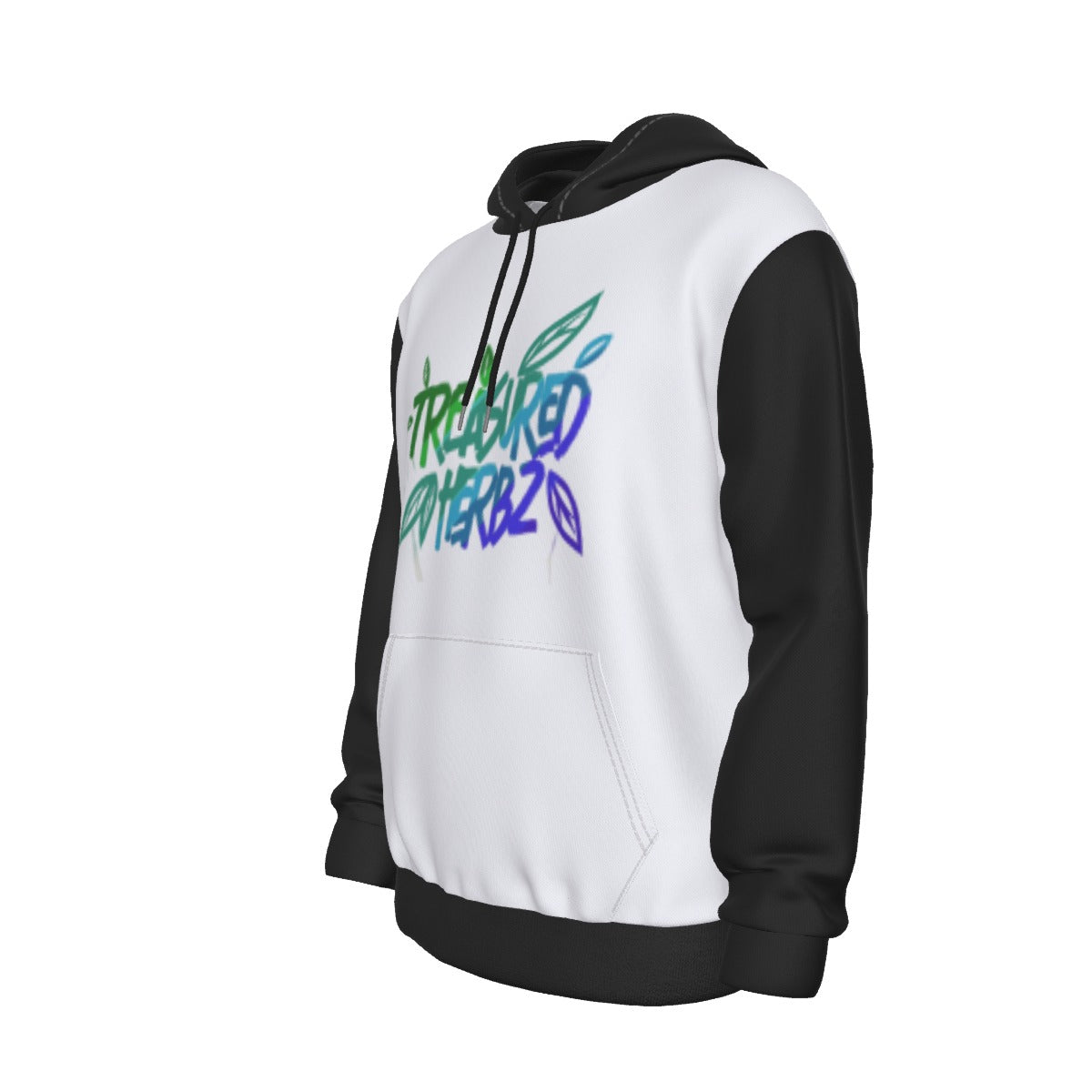 All-Over Print Men's Thicken Pullover Hoodie With Inner Hood