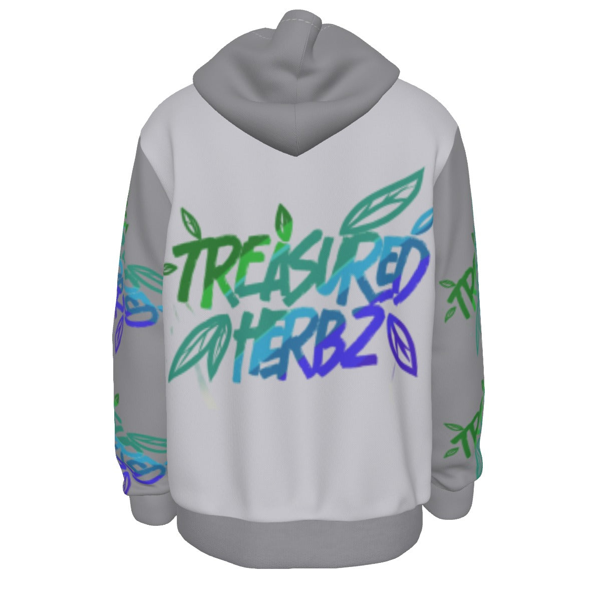 All-Over Print Men's Thicken Pullover Hoodie With Inner Hood