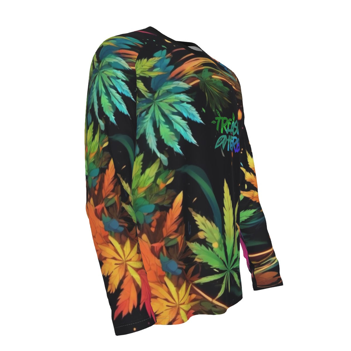 All-Over Print Men's Raglan Long Sleeve T-shirt | 190GSM Cotton