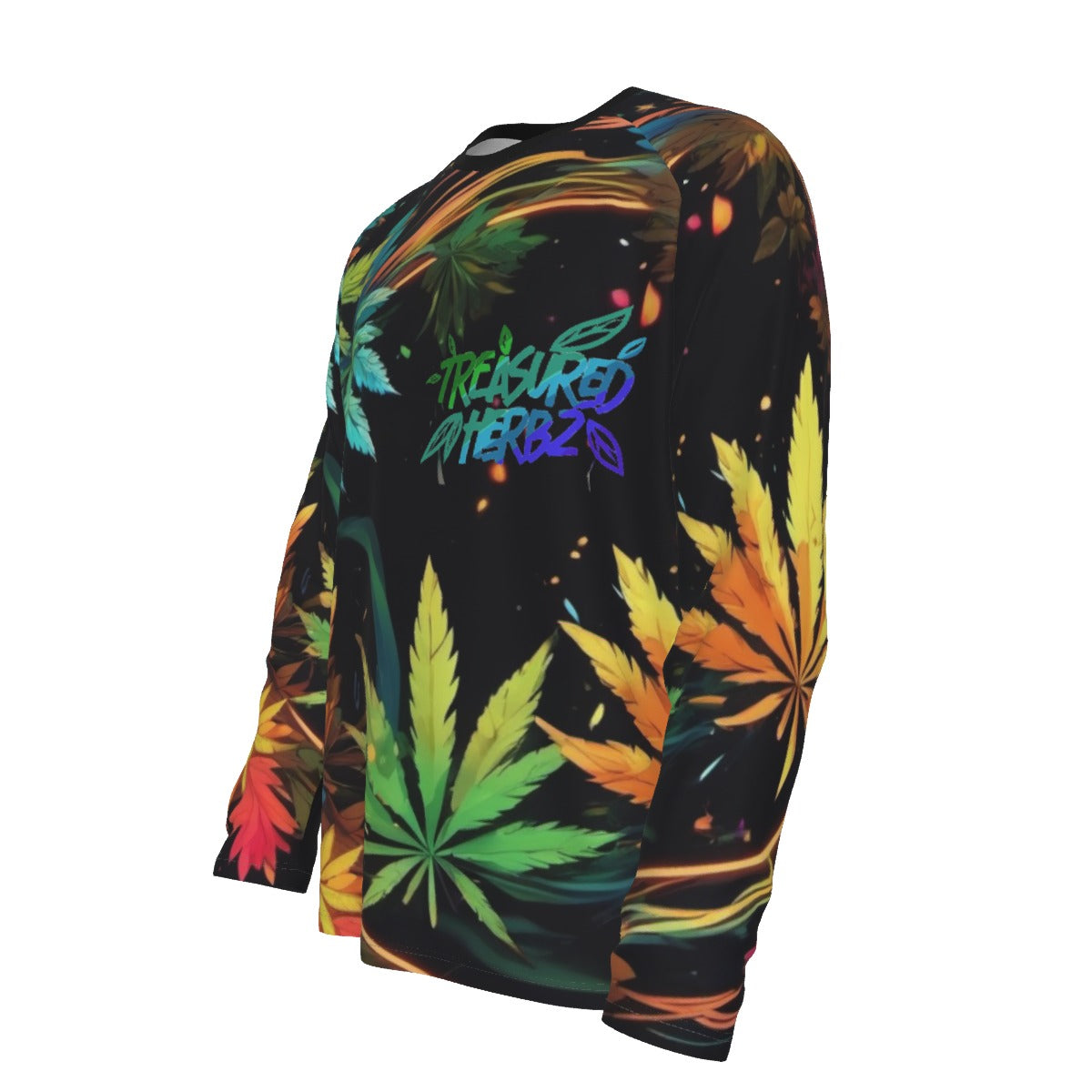 All-Over Print Men's Raglan Long Sleeve T-shirt | 190GSM Cotton