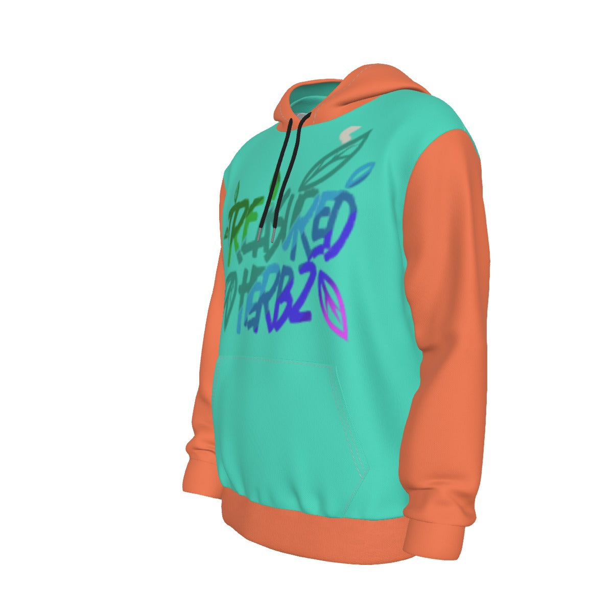 All-Over Print Men's Thicken Pullover Hoodie With Inner Hood