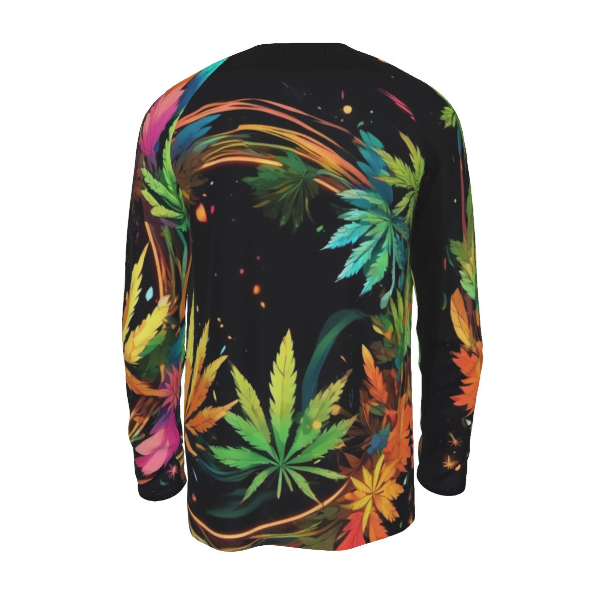 All-Over Print Men's Raglan Long Sleeve T-shirt | 190GSM Cotton