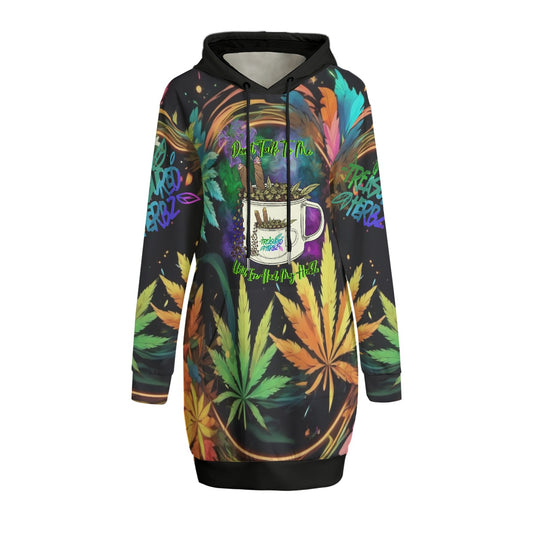 All-Over Print Women's Long Hoodie | Interlock