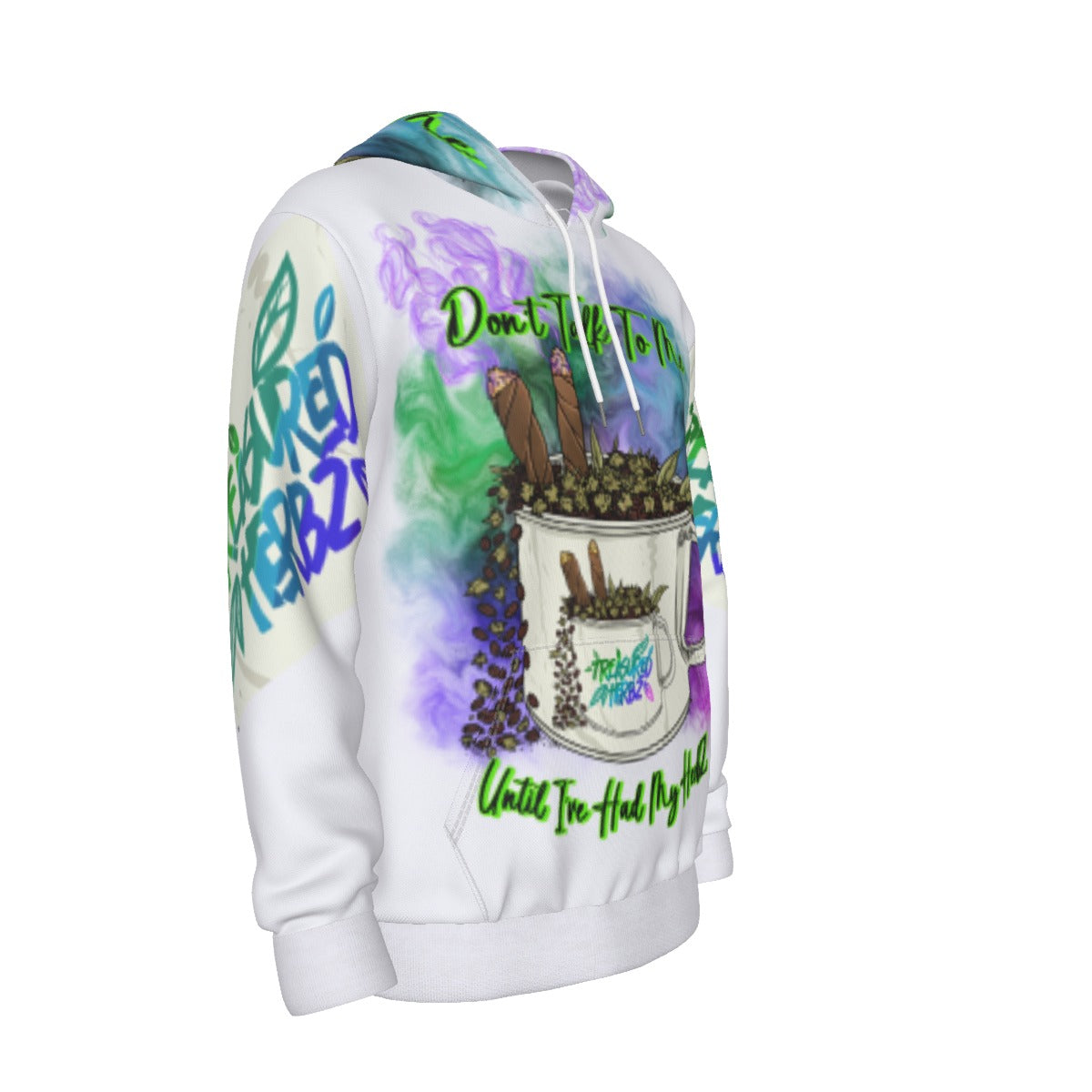 All-Over Print Men's Hoodie With Double-side Print Hood