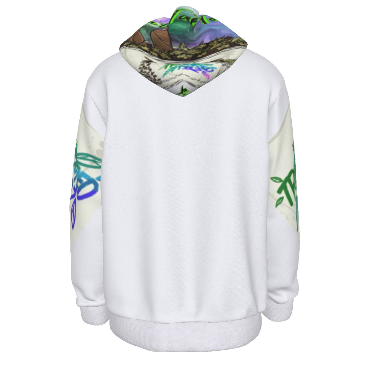 All-Over Print Men's Hoodie With Double-side Print Hood