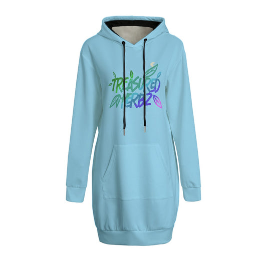 All-Over Print Women's Long Hoodie | Interlock